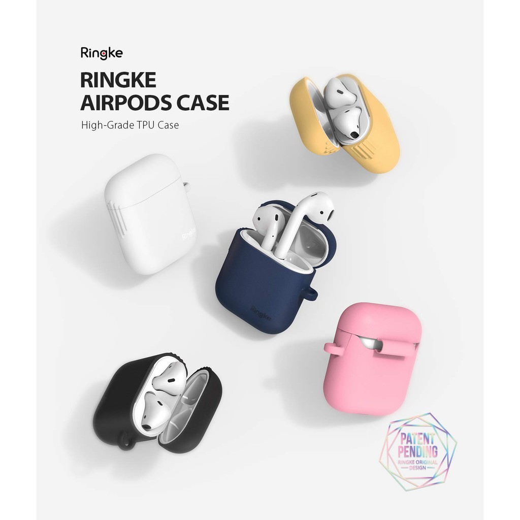 Ringke AirPods Case Silicone Cover AirPods 2 Casing