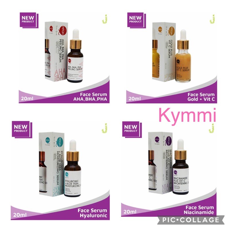 Pipiqiu Serum,Pipiqiu Niacimide,Pipiqiu Peeling AHA BHa, Pipiqiu Hyaluronic,Pipiqiu Gold