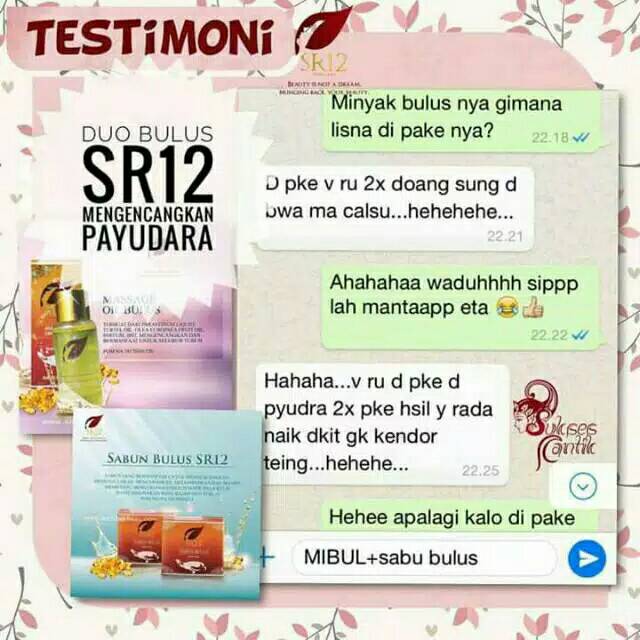 Massage Oil Bulus SR12 / Minyak Bulus Herbal /minyak bulus sr12/mengencangkan payudara/glowing