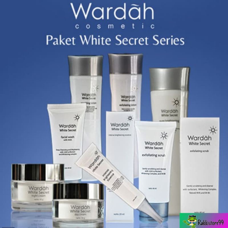 ❣️Rakkistore99❣️WARDAH  Crystal Secret Series | Day Night Eye Cream Brightening Essence Mask Scrub