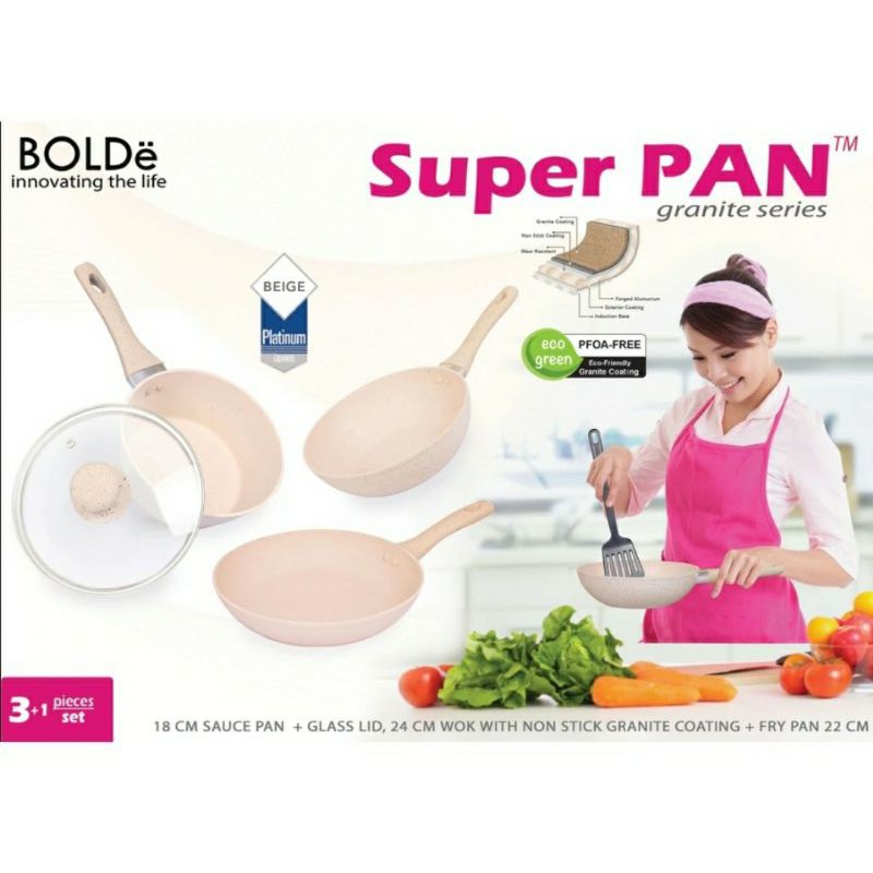 super pan set granite bolde