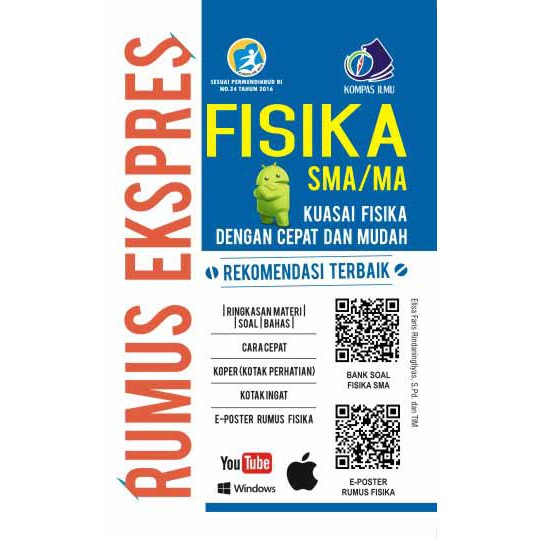 Buku Rumus Ekspres Fisika Sma Ma Kuasai Fisika Dengan Cepat Dan Mudah Shopee Indonesia