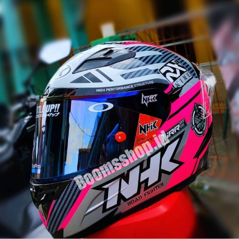 NHK Rx9 Racer X Pink Fluo Paket Ganteng