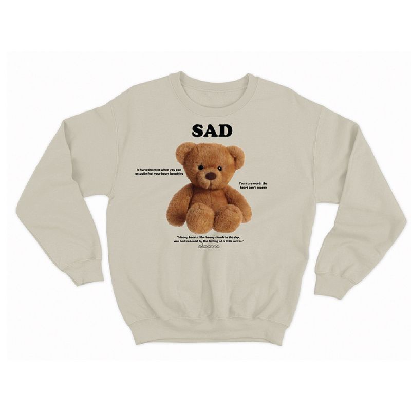 Sweater basic pria wanita (Sad)