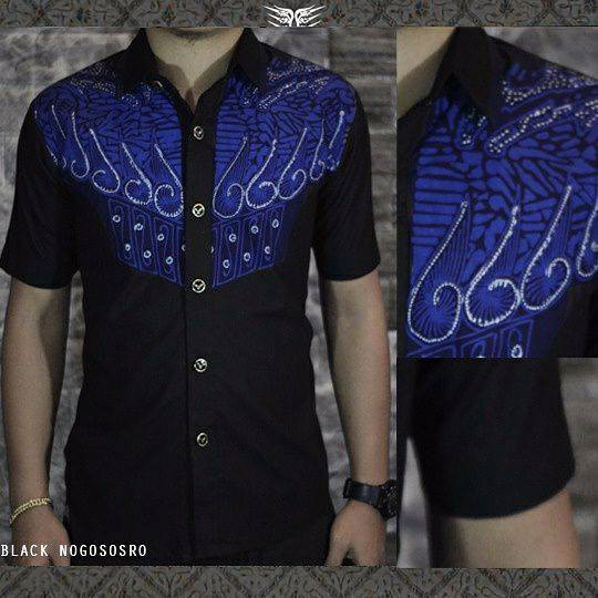 BLACK NOGOSOSRO BATIK KERTABUMI