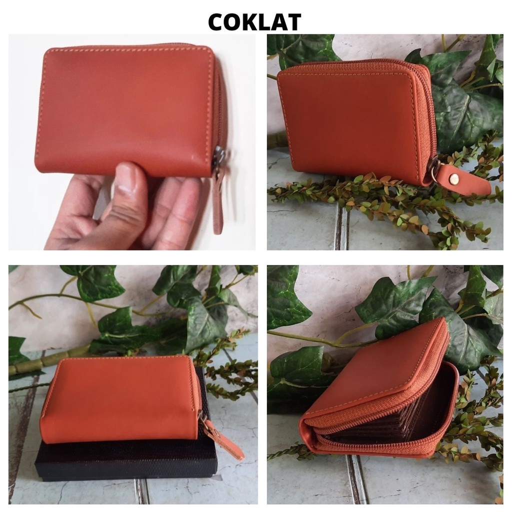 ASGUARD CARD COIN WALLET LEATHER WLC03 Dompet Koin Kartu Kulit Asli LUX