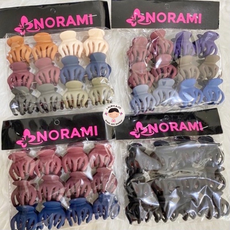 JEDAI NORAMI ORIGINAL CAKAR 3,5CM ISI 12PC DOFF GLOSSY ORIGINAL BANGKOK