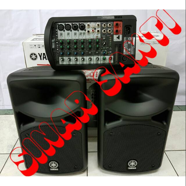 PROMO SPEAKER PORTABLE YAMAHA STAGEPAS 400I ( 8 INCH ) ORIGINAL