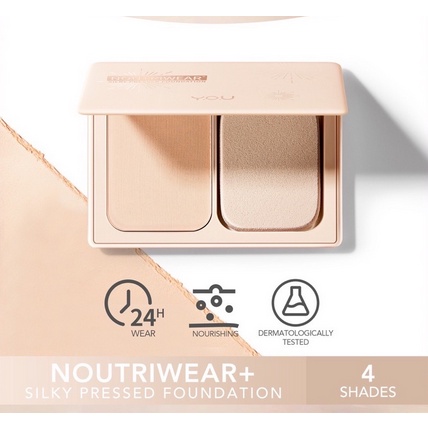 YOU NoutriWear+ Silky Pressed Foundation | Bedak Padat Y.O.U