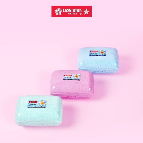 KOTAK Tempat wadah sabun batang soap case travel LION STAR MB 1