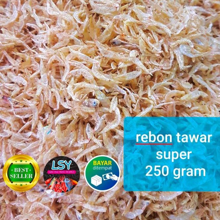 

[Terlaris Today] udang rebon tawar super ( asli tawar ) 250gr