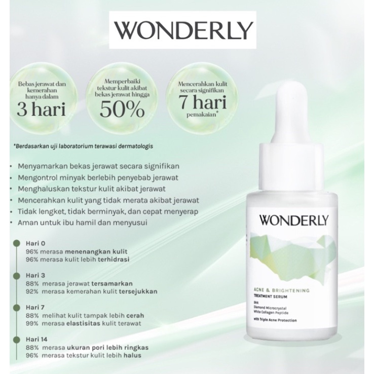 WONDERLY Brightening Face Serum
