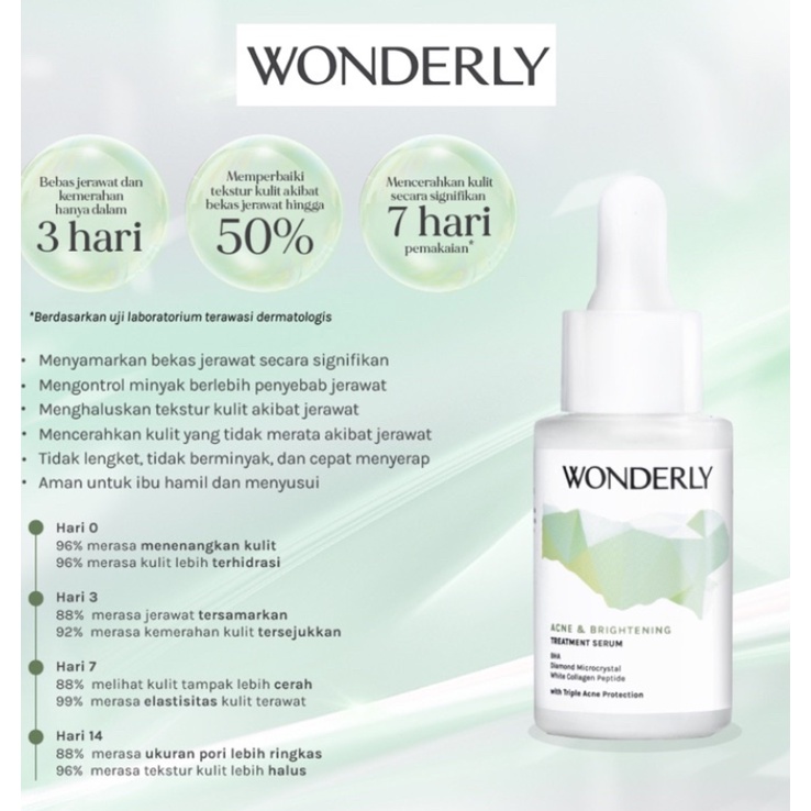 WONDERLY Brightening Face Serum