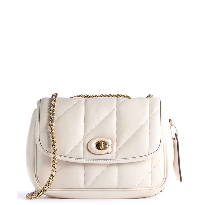 Coach Madison Crossbody Bag Leather White (C8560)