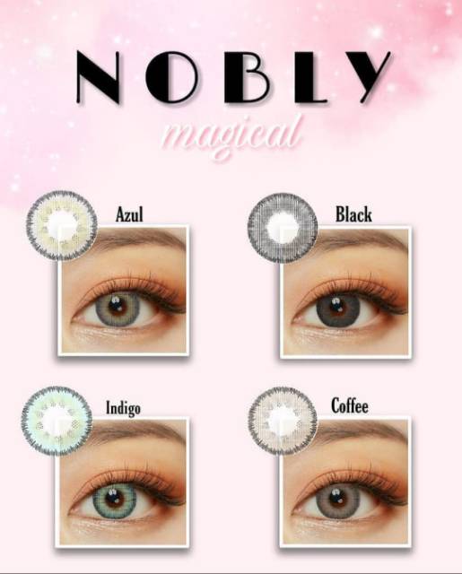 Stok Redi Promo Softlens Nobly Mimosa Bisa Minus Shopee Indonesia