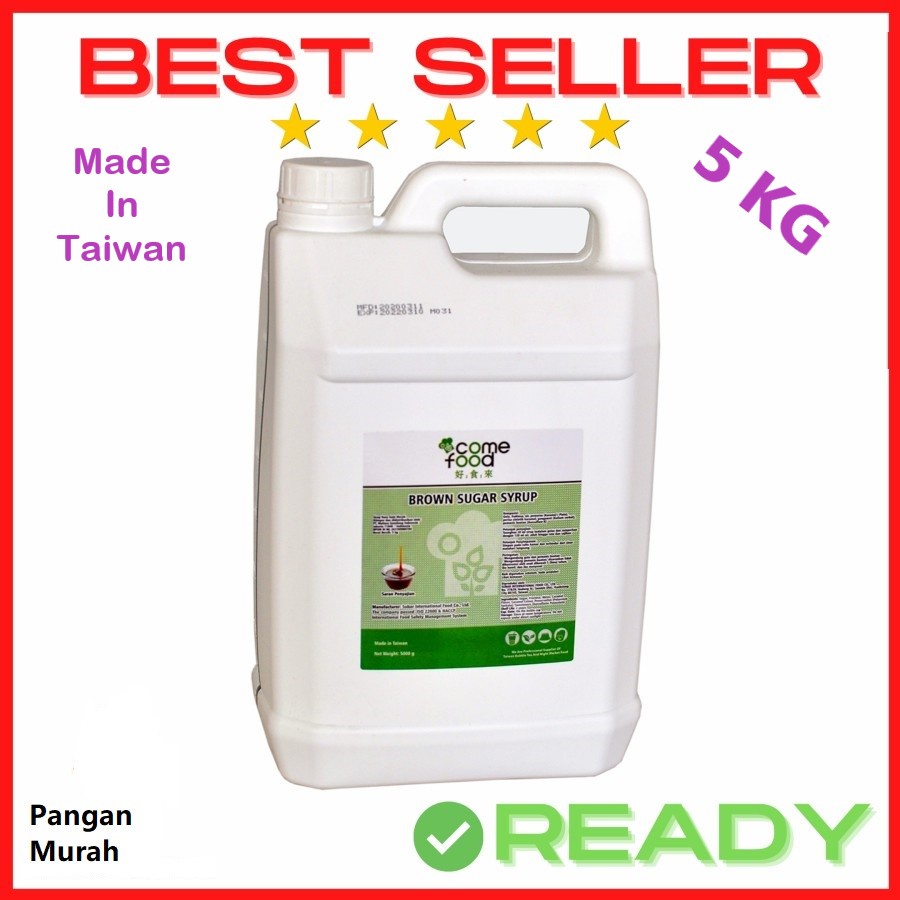 

Brown Sugar Import Taiwan Gula Aren 5kg / Liquid Brown Sugar Come Food