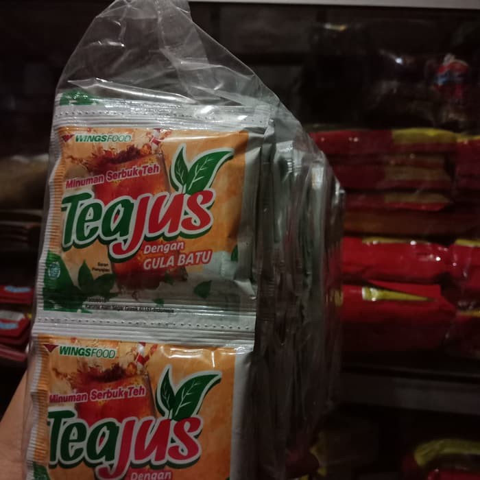 

Tea Jus Gula Batu Perenceng Isi 10 Bungkus