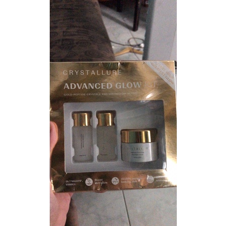 crystallure advanced glow kit by wardah