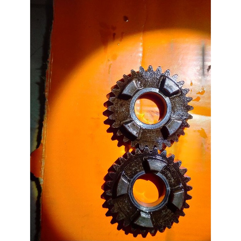 gigi gear rasio sekunder mata 28t cb100 cb125 k2 original second