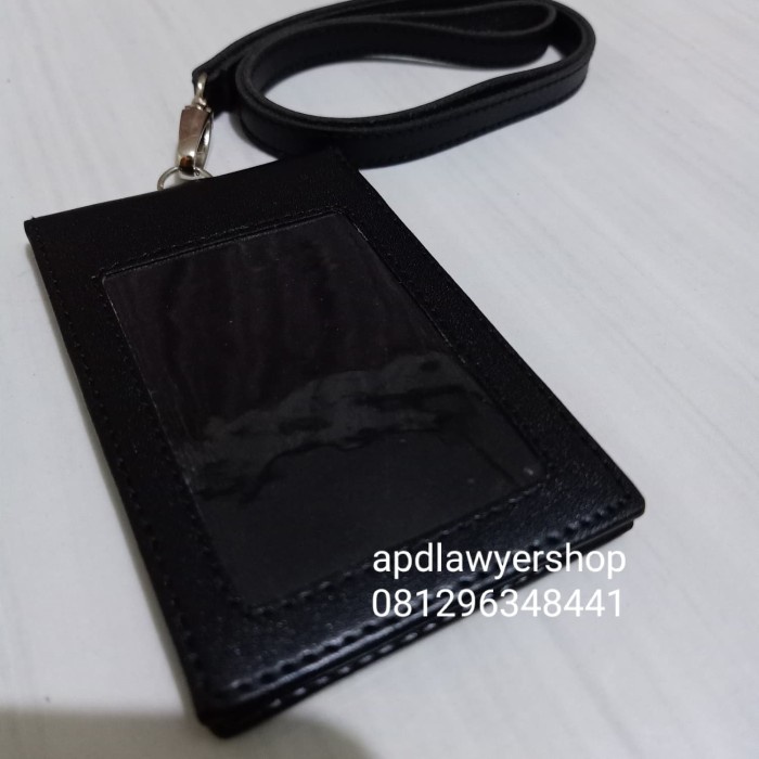 

Sale Name Tag Id Card Tali Kulit Warna Hitam 2 Muka Magnet Bagus Terbatas