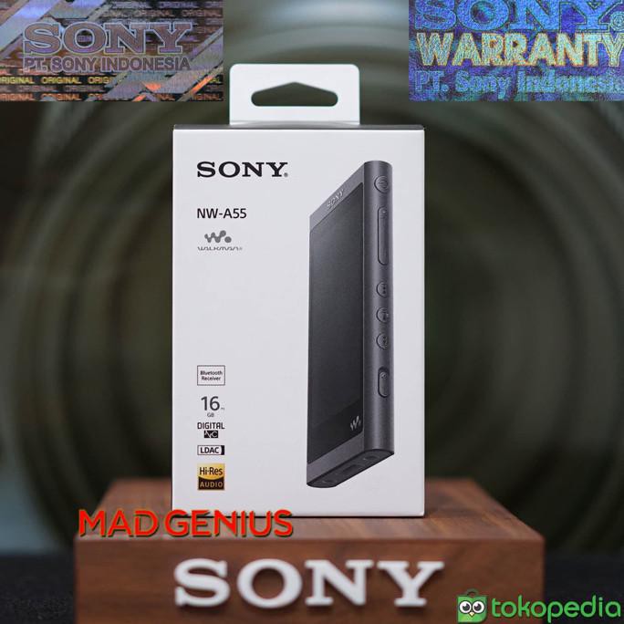 DISKON Sony Original NW-A55 / NW A55 NWA55 Grayish Black 16GB Walkman Hi-Res AR269