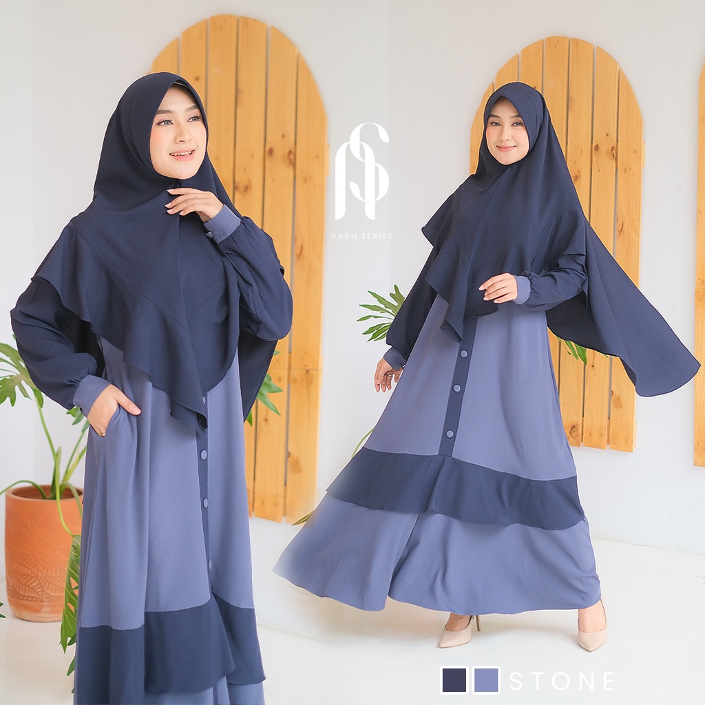 Gamis Syari Terbaru Ori Nabil Series