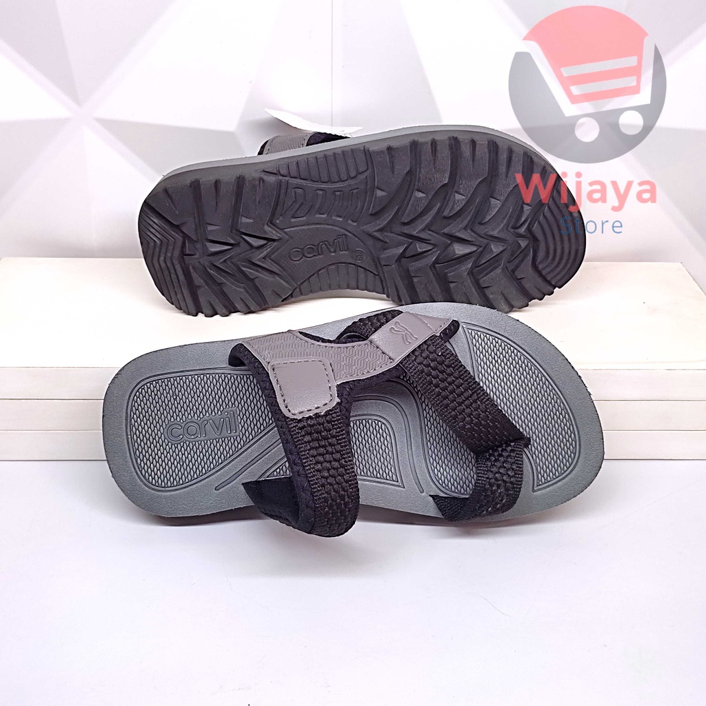 Carvil Gibson Sandal Anak Cowok Sendal Gunung Jepit Jempol Outdoor Anak Laki-Laki Original Carvil Berkualitas