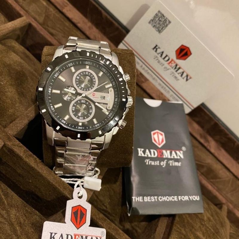 JAM KADEMAN ORIGINAL RANTAI STAINLISS STEEL