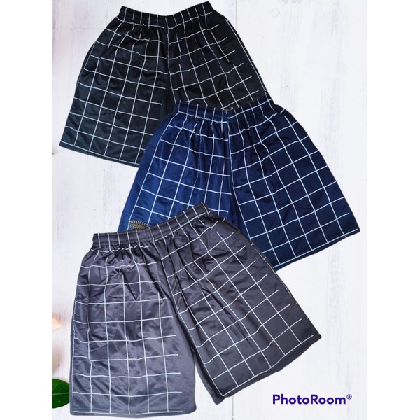 Celana pendek Terlaris/Celana badminton/celana tartan/boxer ria dan wanita