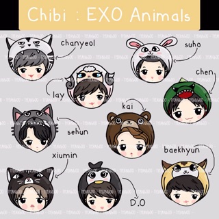  boneka  animals exo sehun Shopee Indonesia