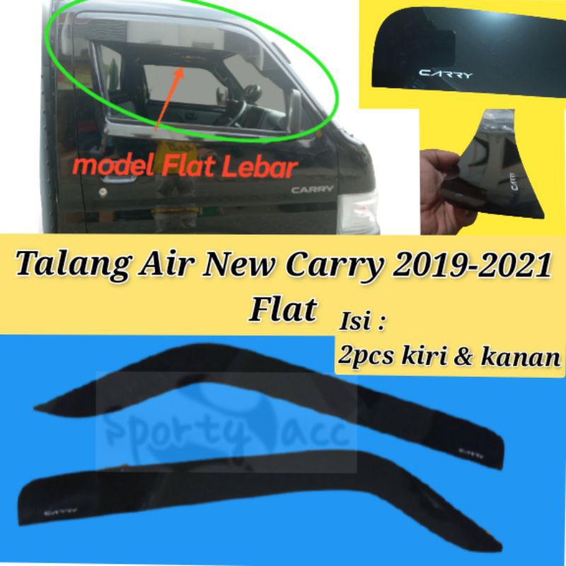 Talang air New Carry 2019-2021 Flat Lebar