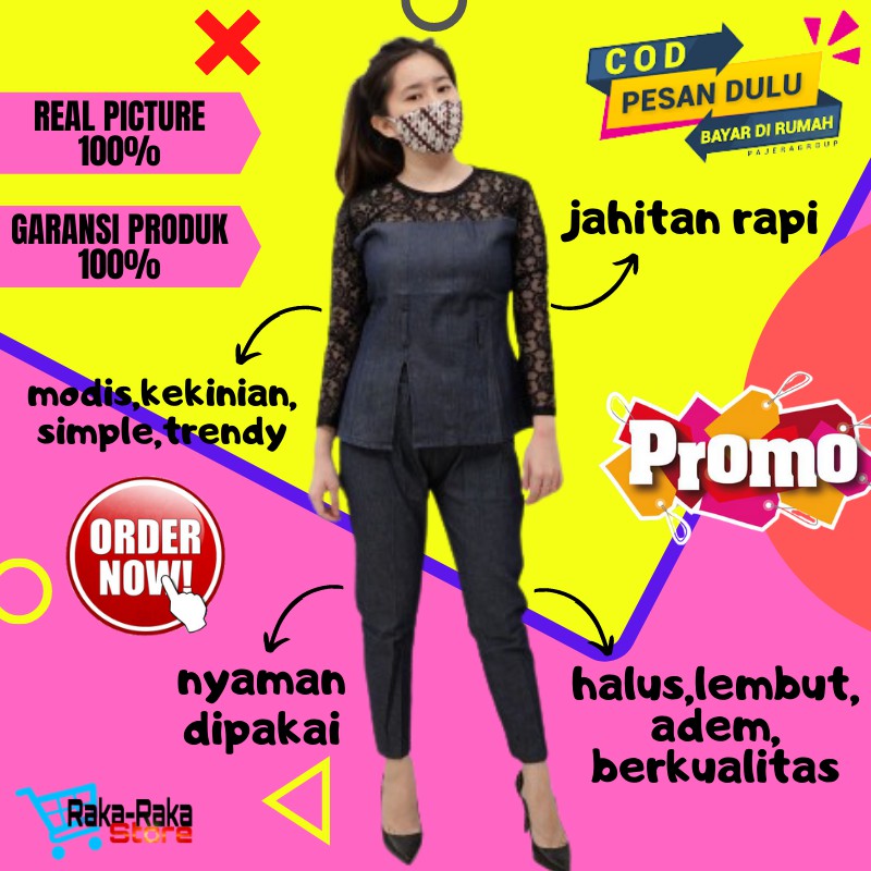 SETELAN KANTOR WANITA SETELAN KERJA WANITA BAJU WANITA KEKINIAN TERBARU SET BAJU WANITA KEKINIAN