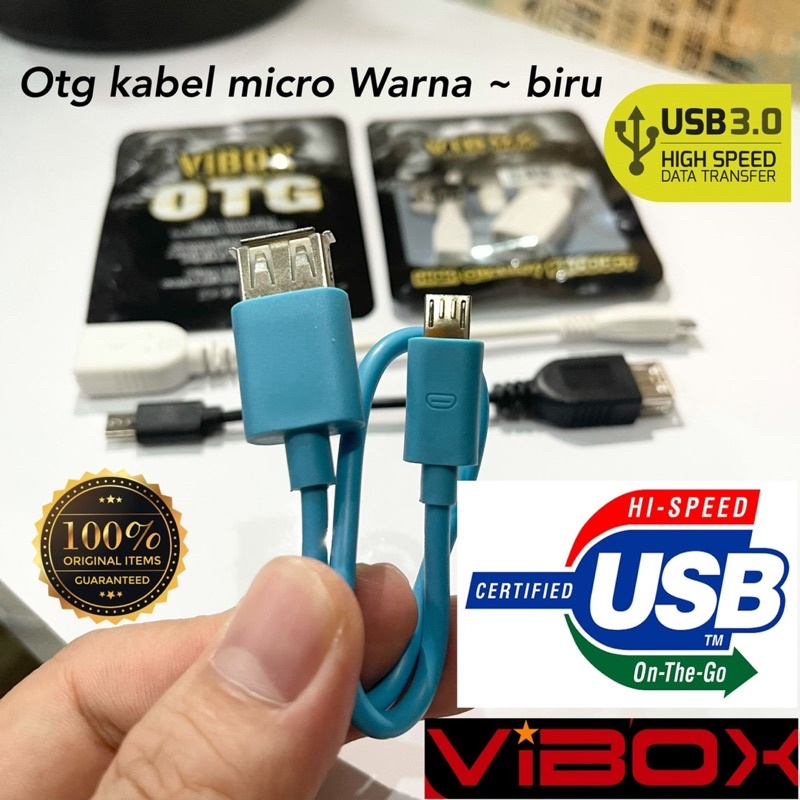 VIBOX OTG KABEL TURBO OK10 FOR ANDROID MICRO PROMO SEN