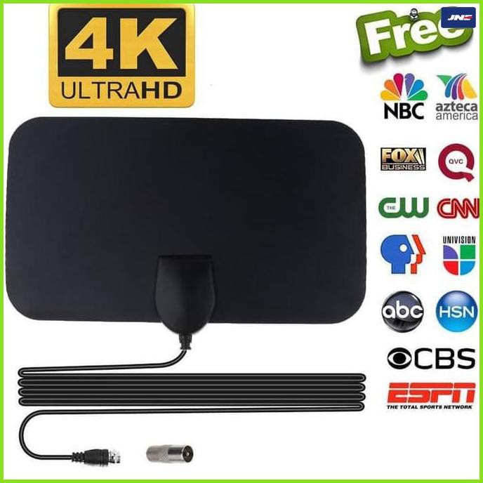Awsdf55- Taffware Antena Tv Digital Dvb-T2 4K High Gain 25Db L;Pkk0I0-