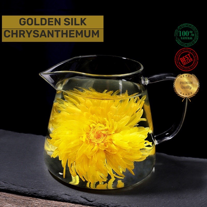 Organic&amp;Joy• Golden Silk Chrysanthemums/ Chrysant SACHET