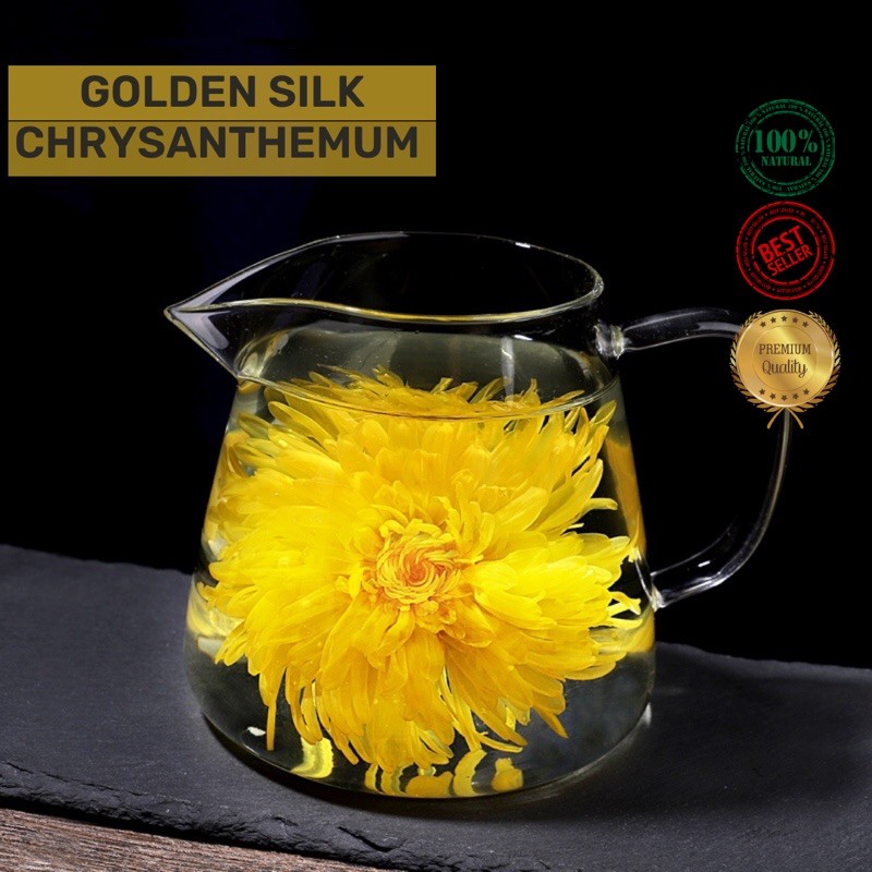 Organic&amp;Joy• Golden Silk Chrysanthemums/ Chrysant SACHET