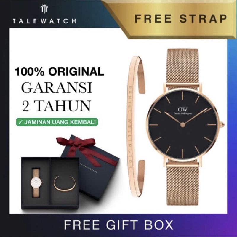 [FREE CUFF] Daniel Wellington Jam Tangan Wanita Petite Series