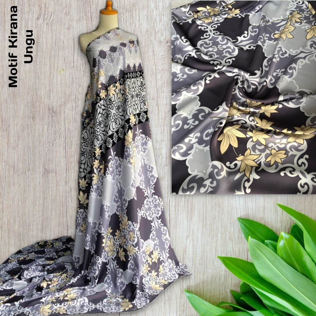 Kain Gamis Maxmara motif Kirana harga per setengah meter