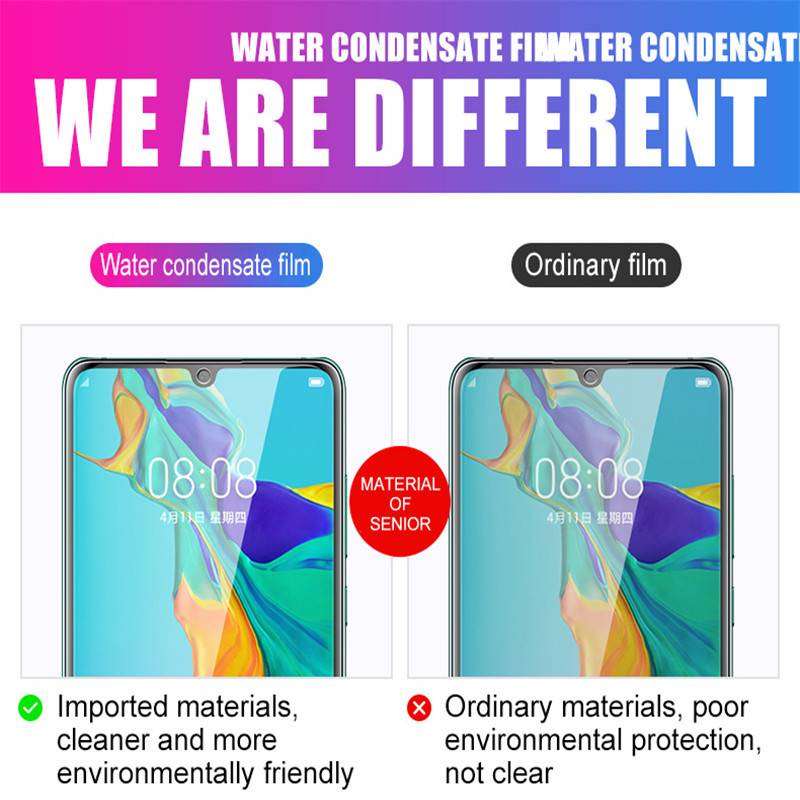 P50 P50Pro Plus Screen Protector For Huawei P40 Pro Hydrogel Film P30Pro Protective Mate 30Pro Mate40Pro Full Soft HD