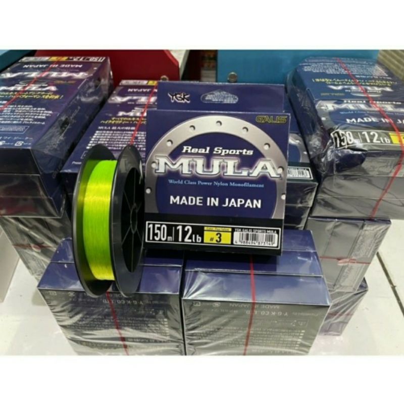 Senar Tali Benang Kenur Katrol Pancing YGK Galis Sports Mula Galatama ikan Mas Lele Alat Kerekan Gul