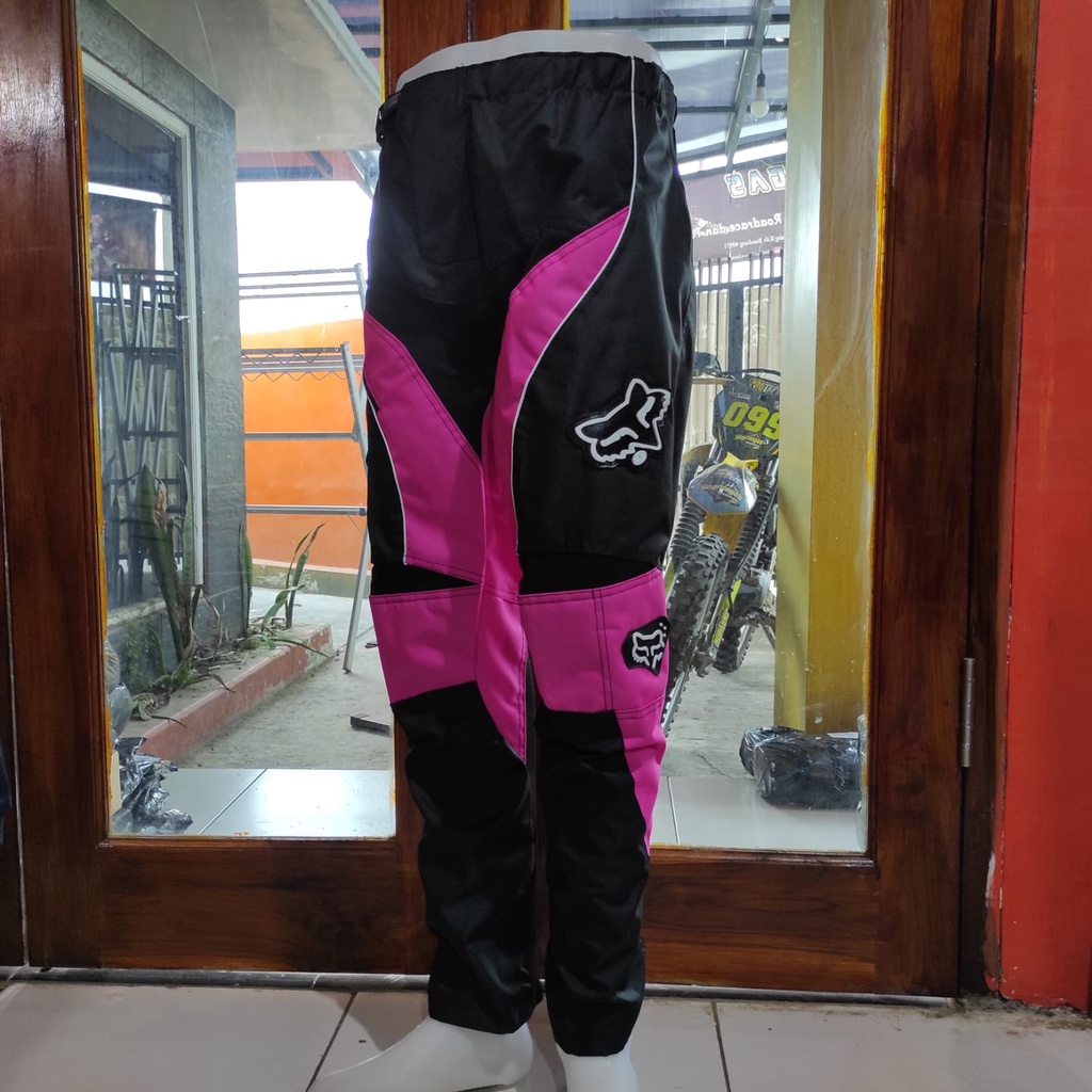 setelan offroad sepatu cross trail jersy jerseysett dan sarung tangan glove satu sett perlengkapan trail 023