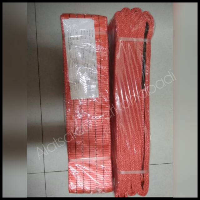 Webbing Sling 5 TON X 8 meter // webbing sling tali angkat 5tx8m