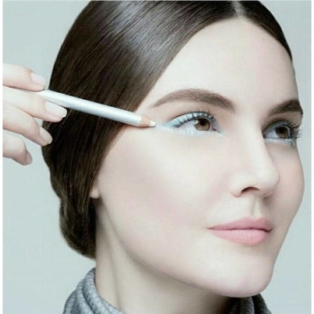 ORIGINAL Wardah Eyeliner Pencil Black and White Eye Liner pensil hitam dan putih