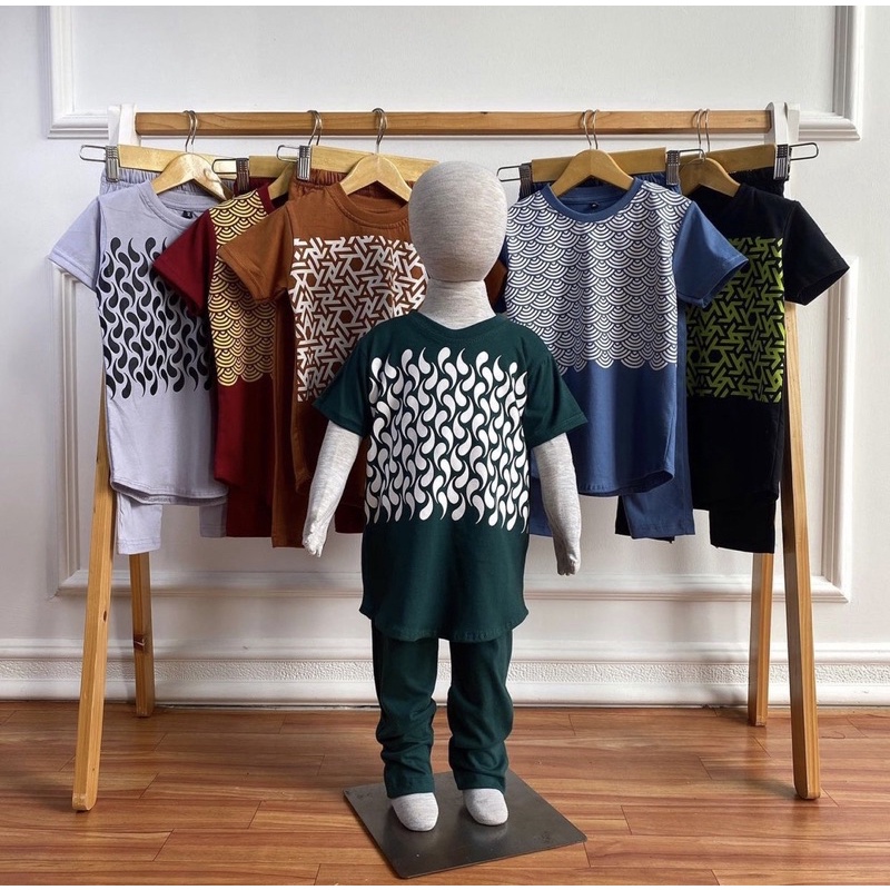 SET KURTA JUNIOR Pineapple kids Stelan koko anak 2-10tahun