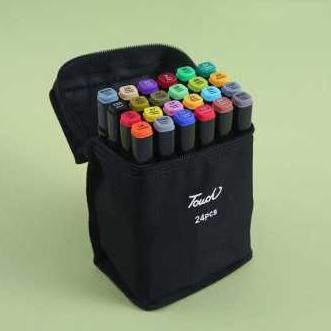 

[KODE PRODUK MZQLD6271] Spidol Warna / Sepidol Warna Warni / Spidol Dual Side Fine Art Brush Pen Art Marker Set