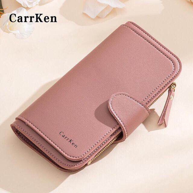 (COD) Dompet Lipat Wanita Dompet Panjang Women Wallet Pocket Fashion MALL SHOPPING