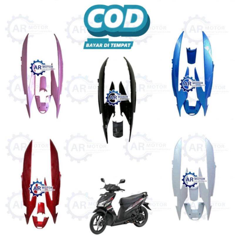 BODY BELAKANG VARIO 110 LAMA KARBU 2006 - 2013