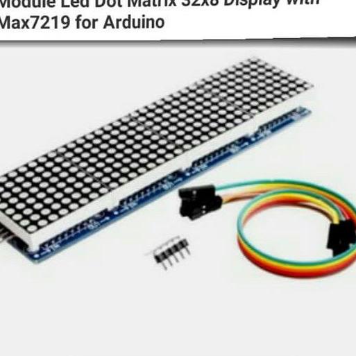 Max7219 display Module Led Matrix 32x8 arduino Uno mega