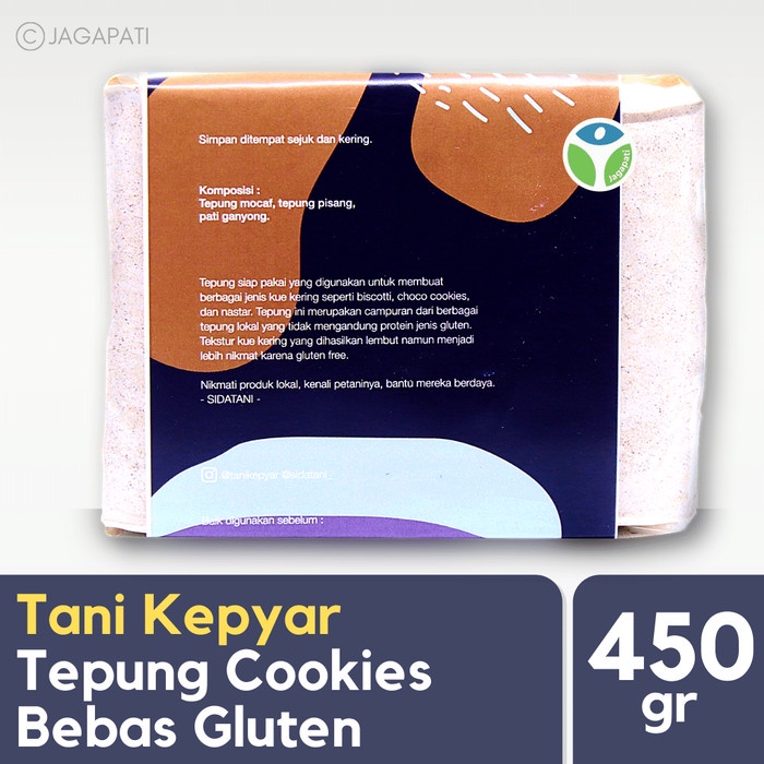 

Ds501D0 Tani Kepyar - Tepung Cookies Gluten Free 450Gr - Tepung Kue Kering Gr0B1