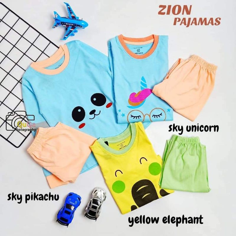 Piyama Kaos NICE FOR KIDS 1-8 TAHUN